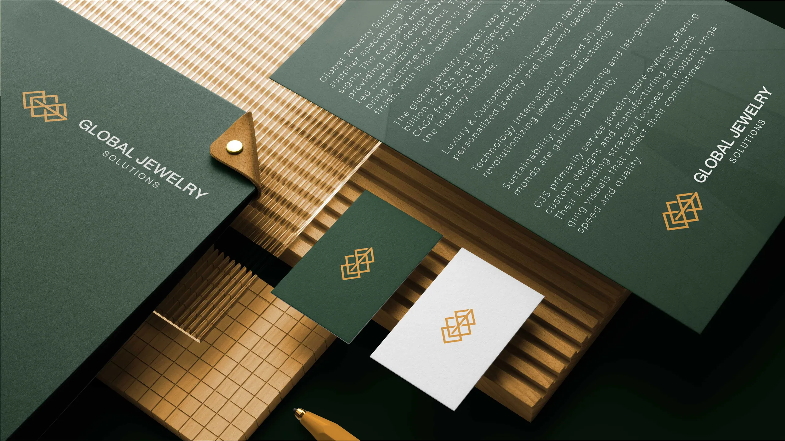 GJS brand identity
